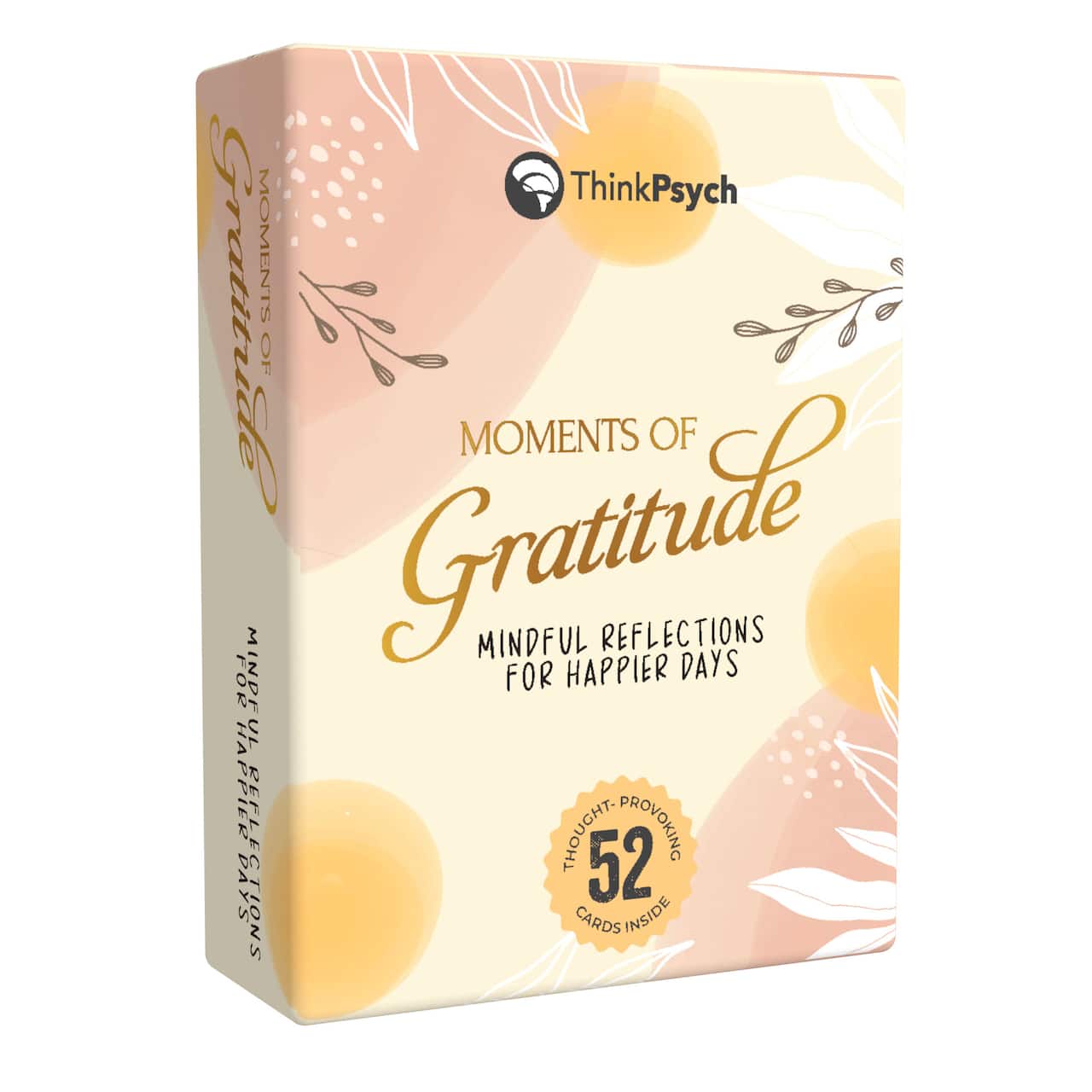 ThinkPsych® Moments of Gratitude Daily Question for Mindfulness & Self-Reflection Set